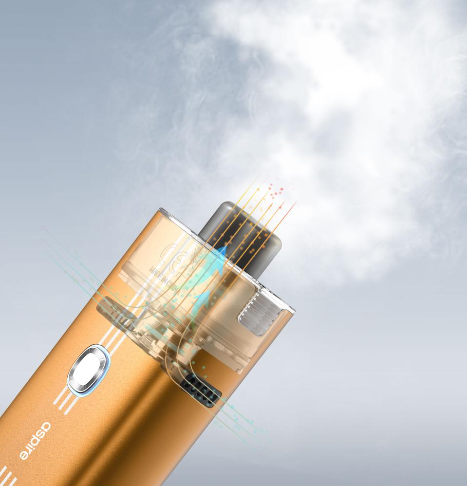 Cloudflask S – Precise Airflow Design, Amazing Vaping Experience